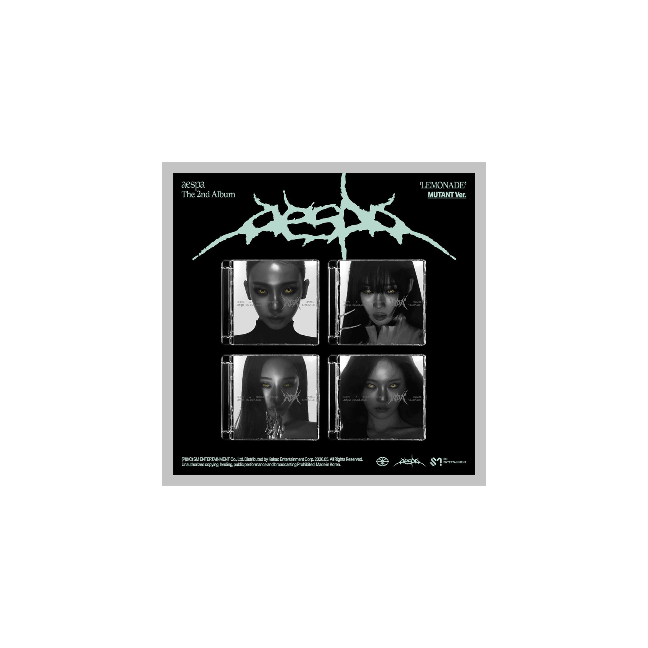 Amazon.co.jp: (MUTANT Winter Version) エスパ aespa LEMONADE 2nd